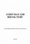 Research paper thumbnail of AYDIN’DAN 1230 BÖCEK TÜRÜ / 1230 INSECT SPECIES FROM AYDIN, TURKEY