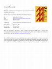 Research paper thumbnail of ESR studies of transition from ferromagnetism to superparamagnetism in nano-ferromagnet La0.8Sr0.2MnO3