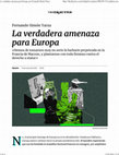 Research paper thumbnail of La verdadera amenaza para Europa (The Objective, 13 de marzo de 2024)