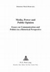 Research paper thumbnail of Press, public opinion, constitutional transition. The thinking of the Italian liberal moderates (1814-1850)