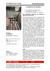 Research paper thumbnail of Du bleibst da: ein Abschied:  Presseinformation