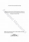 Research paper thumbnail of Methods for Neuroscience Drug Development: Guidance on Standardization of the Process for Defining Clinical Outcome Strategies in Clinical Trials.