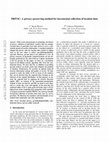 Research paper thumbnail of PRIVIC: A privacy-preserving method for incremental collection of location data