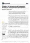 Research paper thumbnail of Antibacterial and Antibiofilm Effect of Unifloral Honeys against Bacteria Isolated from Chronic Wound Infections