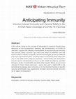 Research paper thumbnail of Vaccine-induced Immunity and Vaccine Safety in the Finnish News Coverage of COVID-19 Vaccines