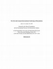 Research paper thumbnail of The Eleventh Annual International Gathering in Biosemiotics June 21 to June 26, 2011 Hosted by the Dactyl Foundation & the International Society for Biosemiotic Studies