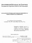 Research paper thumbnail of Aplicação de tecnicas de fusão de sensores no monitoramento de ambientes