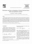 Research paper thumbnail of Performance and basis set dependence of density functional theory dipole and quadrupole moments