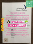 Research paper thumbnail of 办【UWS毕业证】西悉尼大学假毕业证Q微168899991做UWS留信网教留服认证海牙认证改UWS成绩单GPA做UWS假文凭学位证如何申请西悉尼大学University of Western Sydney degree offer diploma Transcript