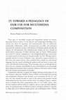 Research paper thumbnail of Toward a Pedagogy of Fair Use for Multimedia Composition