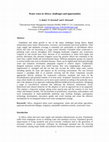 Research paper thumbnail of Water reuse in Africa: challenges and opportunities