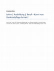 Research paper thumbnail of Heinrich Härke, Archäologische Praxisausbildung im britischen Universitätssystem? Eine vergleichende Perspektive