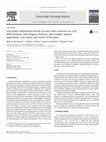 Research paper thumbnail of Low-grade endometrial stromal sarcoma with extensive glandular differentiation