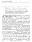 Research paper thumbnail of Increased adipose tissue aromatase activity improves insulin sensitivity and reduces adipose tissue inflammation in male mice