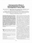 Research paper thumbnail of Chemopreventive Effects of Hydroxymatairesinol on Uterine Carcinogenesis in Donryu Rats