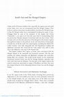 Research paper thumbnail of South Asia and the Mongol Empire