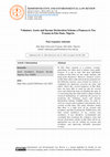 Research paper thumbnail of Voluntary Assets and Income Declaration Scheme a Panacea to Tax Evasion in Edo State, Nigeria