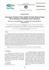 Research paper thumbnail of Assessment of Surface Water Quality of Upper Basin of Lapus River (Romania) Postmining Closure Operation