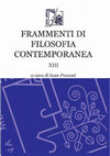 Research paper thumbnail of Frammenti di filosofia contemporanea XIII [collettaneo]