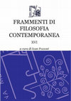 Research paper thumbnail of Frammenti di filosofia contemporanea XVI [collettaneo]