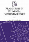 Research paper thumbnail of Frammenti di filosofia contemporanea XX [collettaneo]