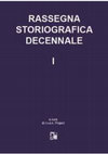 Research paper thumbnail of Rassegna storiografica decennale I [collettaneo]