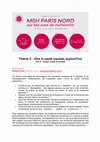 Research paper thumbnail of Dire la santé mentale aujourd'hui, appel à projets 2024, MSH-PN