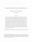 Research paper thumbnail of Financial Intermediation and Capital Reallocation