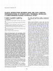 Research paper thumbnail of Plastic interactions between hand and face cortical representations in patients with trigeminal neuralgia: a somatosensory-evoked potentials study