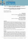 Research paper thumbnail of Impact of the pandemic on urban mobility: exploratory factor analysis of evidence from students at MRSP Fatecs Impacto da pandemia na mobilidade urbana: análise fatorial exploratória de evidências de alunos das Fatecs MRSP