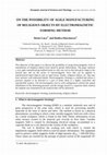 Research paper thumbnail of On the Possibility of Agile Manufacturing of Religious Objects by Electromagnetic Forming Method