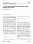 Research paper thumbnail of A new net-shape plating technology for axisymmetric metallic parts using rotary swaging