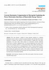 Research paper thumbnail of Article Current Harmonics Compensation in Microgrids Exploiting the Power Electronics Interfaces of Renewable Energy Sources