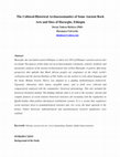 Research paper thumbnail of The Cultural-Historical Archaeosemantics of Some Ancient Rock Arts and Sites of Hararghe, Ethiopia