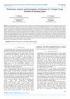 Research paper thumbnail of Performance Analysis and Investigation of Emissions of C.I.Engine Using Biodiesel as Blending Agent