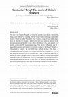 Research paper thumbnail of Confucius´ Trap? The roots of China’s Strategy