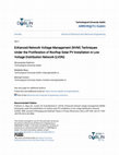 Research paper thumbnail of Enhanced Network Voltage Management Techniques Under the Proliferation of Rooftop Solar PV Installation in Low-Voltage Distribution Network