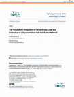 Research paper thumbnail of The Probabilistic Integration of Demand-Side Load and Generation in a Representative Irish Distribution Network