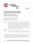 Research paper thumbnail of Artículo. Morena elecciones 2022, tsunami y diques electorales