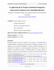 Research paper thumbnail of La aplicación de la Terapia Comunitaria Integrativa como práctica inclusiva en la comunidad educativa