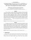 Research paper thumbnail of Pembelajaran Bahasa Mandarin pada Siswa Kelas X dan XI di SMA Negeri 4 Kota Bengkulu Masa Pandemi COVID-19