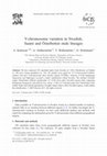 Research paper thumbnail of Y-chromosome variation in Swedish, Saami and Österbotten male lineages