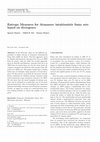 Research paper thumbnail of Entropy measures for Atanassov intuitionistic fuzzy sets based on divergence