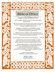 Research paper thumbnail of Biblical Ethics course notes by Stephen Hague