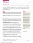 Research paper thumbnail of Clinical Characteristics and Outcomes of Cancer Cases Among Syrian Refugees From Southern Turkey