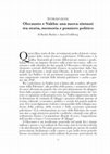 Research paper thumbnail of Olocausto e Nakba: una nuova sintassi tra storia, memoria e pensiero politico