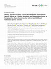 Research paper thumbnail of Dietary Tenebrio molitor Larvae Meal Inclusion Exerts Tissue-Specific Effects on Cellular, Metabolic, and Antioxidant Status in European Sea Bass (Dicentrarchus labrax) and Gilthead Seabream (Sparus aurata)