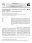 Research paper thumbnail of Postprandial hepatic protein expression in trout Oncorhynchus mykiss a proteomics examination