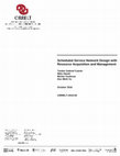 Research paper thumbnail of Scheduled service network design with resource acquisition and management