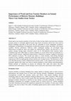 Research paper thumbnail of Importance of wood and iron tension members on seismic performance of historic masonry buildings: three case studies from turkey